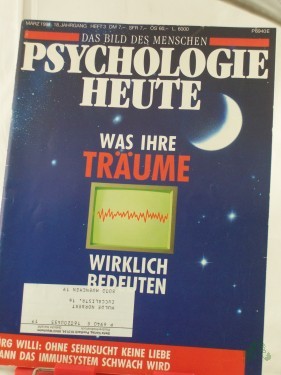 Artikelbild des Artikels “3/1991, Was ihre Träume wirklich bedeuten “