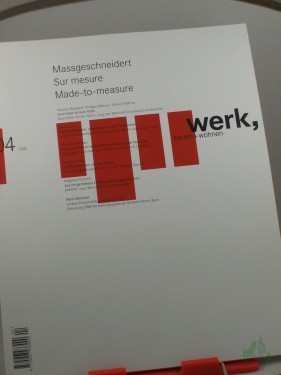 Artikelbild des Artikels “4/2001, Massgeschneidert “