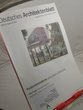 Artikelbild des Artikels “8/2009 Postkartenmoderne und andere Stilbrüche “