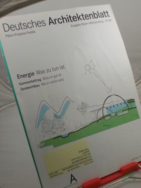 Artikelbild des Artikels “1/2008, Energie was zu tun ist “
