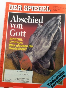 Artikelbild des Artikels “25/1992, 15. Juni, Abschied von Gott “
