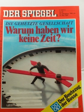 Product image of the product “20/1989, 15. Mai, Warum haben wir keine Zeit ”