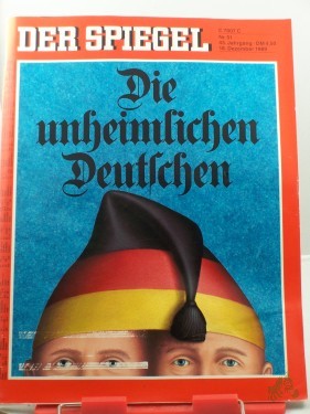 Product image of the product “51/1989, 18. Dezember, Die unheimlichen Deutschen ”