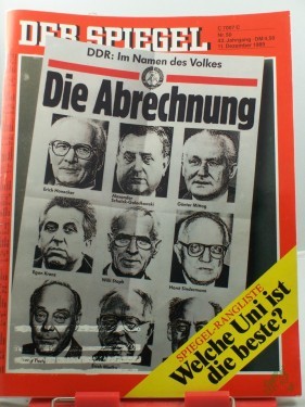 Product image of the product “50/1989, 11. Dezember, Die Abrechnung ”