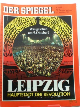 Product image of the product “48/1989, 27. November, Leipzig Hauptstadt der Revolution ”