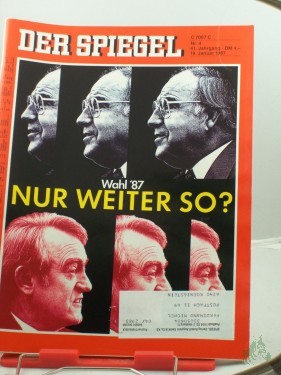 Artikelbild des Artikels “4/1987, 19. Januar, Nur weiter so? Wahl 1987 “