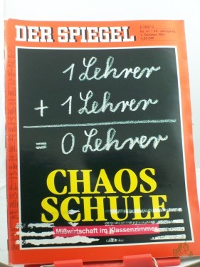 Artikelbild des Artikels “41/1991, Chaos Schule “