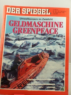 Artikelbild des Artikels “38/1991, 16. September, Geldmaschine Greenpeace “