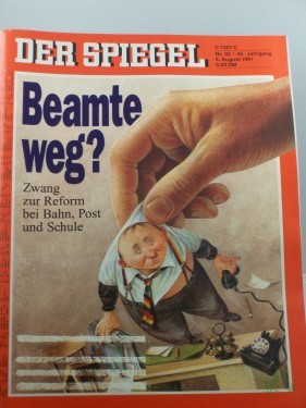 Artikelbild des Artikels “32/1991, 5. August, Beamte weg? “