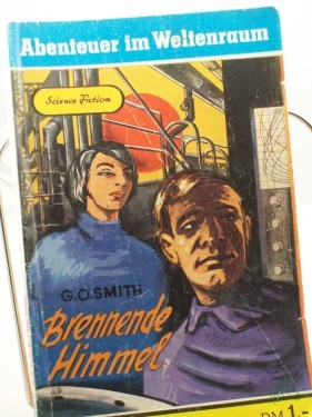 Artikelbild des Artikels “Brennende Himmel - Abenteuer im Weltenraum Nr. 17, Heftroman “