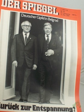 Product image of the product “20/1980, Zurück zur Entspannung, Deutscher Gipfel in Belgrad ”