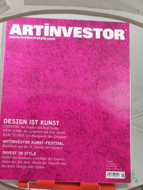 Artikelbild des Artikels “5/2008, Design ist Kunst im Studio von Rolf Sachs, im Gespräch mit Kiki Smith “