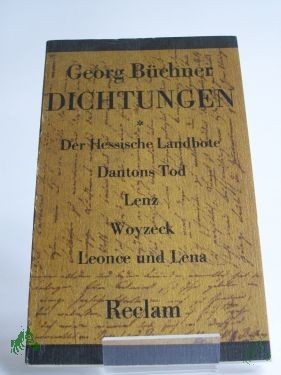 Product image of the product “Dichtungen / Georg Büchner ”