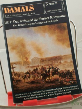Artikelbild des Artikels “6/1986 Der Aufstand der Pariser Kommune “