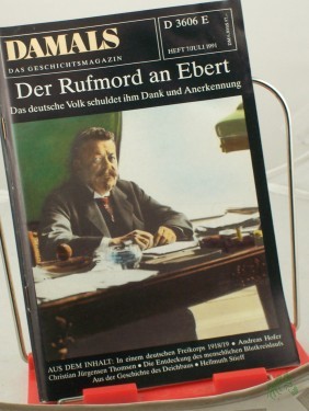 Artikelbild des Artikels “7/1991, Der Rufmord an Ebert “