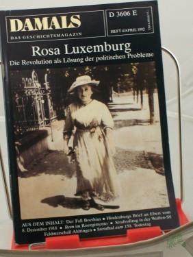 Artikelbild des Artikels “4/1992, Rosa Luxemburg “