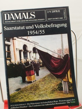 Artikelbild des Artikels “10/1980, Saarstatut und Volksbefragung 1954/55 “