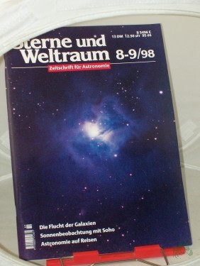 Artikelbild des Artikels “8-9/98, Die Flucht der Galaxien “