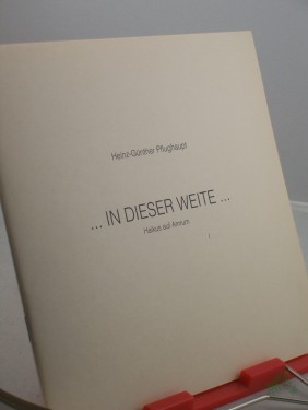 Product image of the product “... in dieser Weite... : Haikus auf Amrum / Heinz-Günther Pflughaupt ”