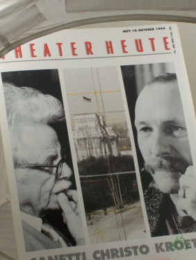 Artikelbild des Artikels “10/1994, Canetti Christo Kroetz “