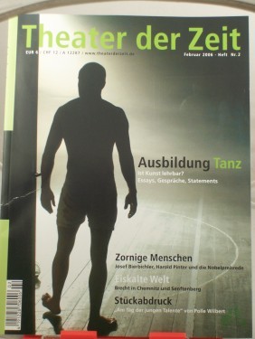 Product image of the product “Heft 02/2006 Ausbildung Tanz Ist Kunst lehrbar? Essays, Gespräche, Statements ”