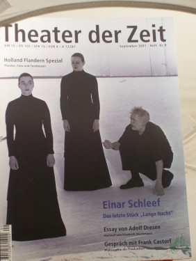 Product image of the product “Heft 09/2001 Einar Schleef Das letzte Stück 