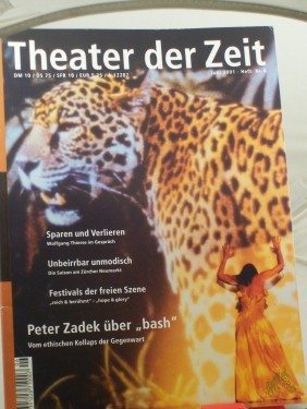 Product image of the product “Heft 06/2001 Peter Zadek über 