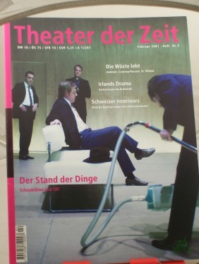 Product image of the product “Heft 02/2001 Der Stand der Dinge Schaubühne und TAT ”