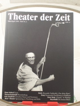 Product image of the product “Heft 03/1994 Theaterlandschaft Brandenburg ”