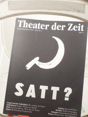 Artikelbild des Artikels “Heft 08/1993 SATT? Christian Martin 