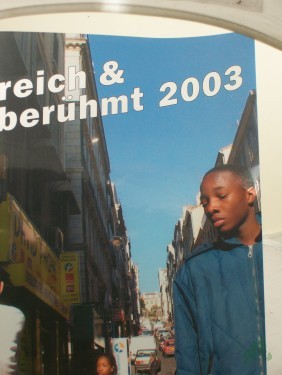 Artikelbild des Artikels “Reich und berühmt 2003 “
