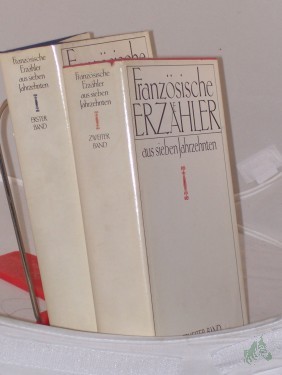 Artikelbild des Artikels “Französische Erzähler aus sieben Jahrzehnten /2 Bände hrsg. von Frauke Rother u. Klaus Möckel “