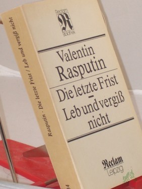 Product image of the product “Die letzte Frist ”