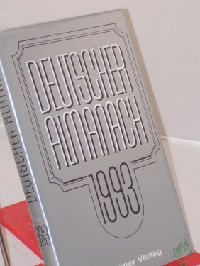 Artikelbild des Artikels “Deutscher Almanach 1993 “