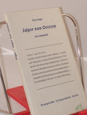 Artikelbild des Artikels “Jasper von Oertzen : Ein Lebensbild / Arno Pagel. Hrsg. vom Evang.-kirchl. Gnadauer Gemeinschaftswerk “