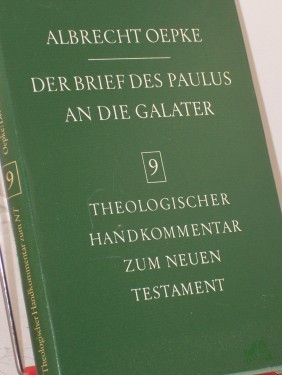 Artikelbild des Artikels “Der Brief des Paulus an die Galater / Albrecht Oepke “