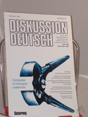 Artikelbild des Artikels “12/1992, Computer im Deutschunterricht “