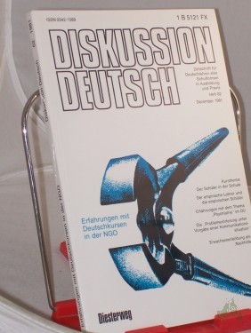 Artikelbild des Artikels “12/1981, Erfahrungen mit Deutschkursen in der NGO “