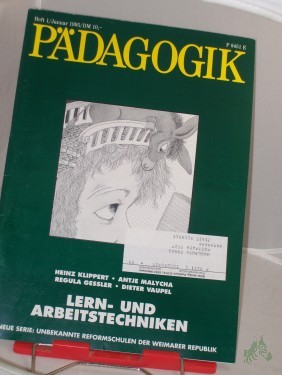 Artikelbild des Artikels “1/1995, Lern- und Arbeitstechniken “