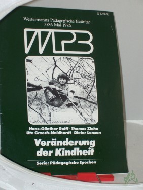 Artikelbild des Artikels “5/1986, Veränderung der Kindheit “