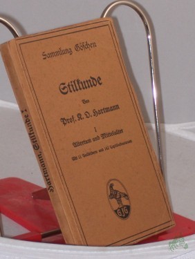 Artikelbild des Artikels “Stilkunde / K. O. Hartmann “