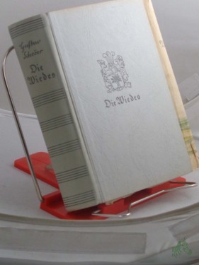 Artikelbild des Artikels “Die Wiedes : Roman / Gustav Schröer “