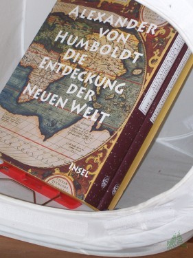 Artikelbild des Artikels “Die Entdeckung der Neuen Welt /Geographischer und physischer Atlas der Äquinoktial-Gegenden des Neuen Kontinents / Alexander von Humboldt Zwei Bände im Schuber [Gebundene Ausgabe] “