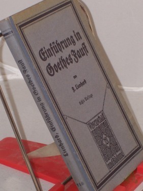 Artikelbild des Artikels “Einführung in Goethes Faust / Friedrich Lienhard “