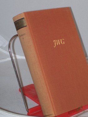 Artikelbild des Artikels “Romane / Johann Wolfgang Goethe. Mit Nachw. v. Ernst Johann “