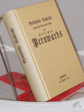 Artikelbild des Artikels “Gründliche Nachricht von dem Leben und Tode des heiligen Bernwards “