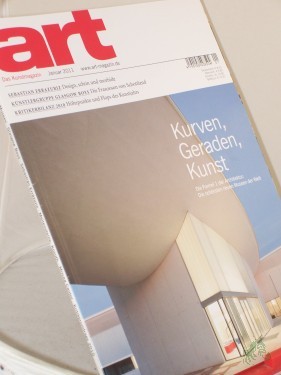 Artikelbild des Artikels “1/2011 Kurven Geraden Kunst “