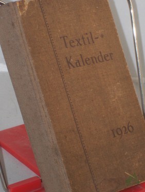 Artikelbild des Artikels “Textil-Kalender 1926 “