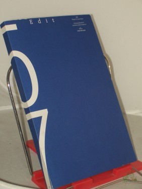 Artikelbild des Artikels “Edit : Papier für neue Texte / hrsg. vom Literaturverein eDiT eFaU e.V. Zeitschrift/Serie “