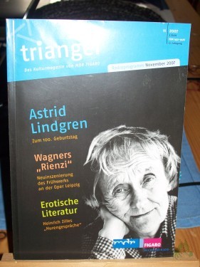 Artikelbild des Artikels “Triangel, 11/2007, Astrid Lindgren “